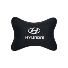 Подушка на подголовник алькантара Black Hyundai Vital Technologies