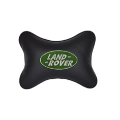 Подушка на подголовник экокожа Black LAND ROVER Vital Technologies