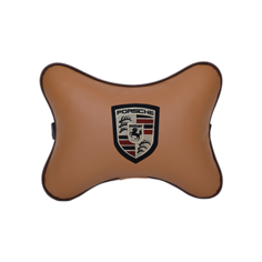 Подушка на подголовник экокожа Fox Porsche Vital Technologies