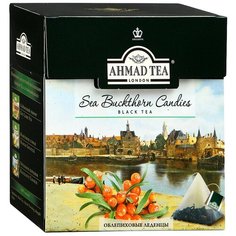 Чай черный Ahmad tea Sea buckthorn candies в пирамидках, 20 шт.