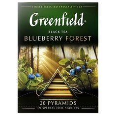Чай черный Greenfield Blueberry Forest в пирамидках, 20 шт.