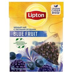 Чай черный Lipton Blue Fruit в пирамидках, 20 шт.