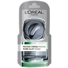 LOreal Paris маска Магия Глины Детокс и сияние, 6 мл
