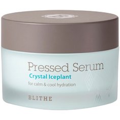 BLITHE Pressed Serum Crystal Iceplant Спрессованная сыворотка-крем увлажняющая для лица, 50 мл