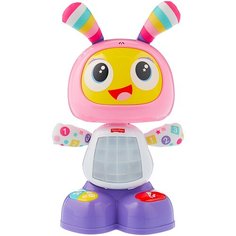 Интерактивная развивающая игрушка Fisher-Price Веселые ритмы. Бибель (FBC98), розовый/белый/фиолетовый