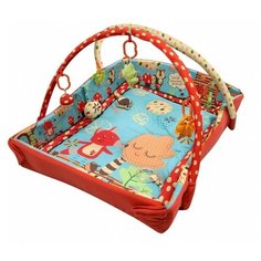 Развивающий коврик ROXY-KIDS Лисичка и ее друзья с бортиками (RPM-3261CE)