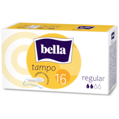Bella тампоны Tampo regular easy twist, 2 капли, 16 шт.