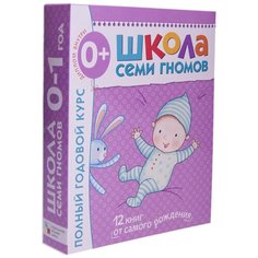 Денисова Д. "Школа Семи Гномов 0-1 год. Полный годовой курс" Мозаика Синтез