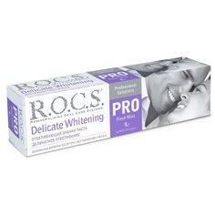 Зубная паста R.O.C.S. Pro Деликатное отбеливание Свежая мята, 135 г