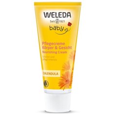 Weleda Детский крем для лица и тела питательный с календулой, 75 мл