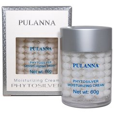PULANNA Phytosilver Moisturizing Cream Увлажняющий крем для лица и шеи с серебром, 60 г
