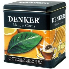 Чай черный Denker Mellow citrus в пирамидках, 25 шт.