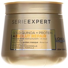 LOreal Professionnel Absolut Repair Маска с золотой текстурой для восстановления поврежденных волос, 250 мл