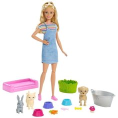 Кукла Barbie и домашние питомцы, FXH11