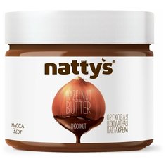 Nattys Шоколадная ореховая паста-крем Choconut с какао и мёдом, 325 г