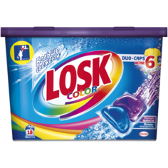Losk капсулы Duo-Caps Color, контейнер, 18 шт.