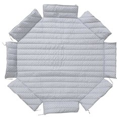 Бампер для манежа Combelle Комфорт Florian серый