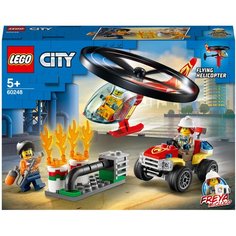 Конструктор LEGO City 60248 Пожарный спасательный вертолёт