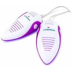 Сушилка для обуви Timson Smart 2440 белый/фиолетовый
