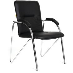 Стул Chairman 850, металл/искусственная кожа, цвет: черный