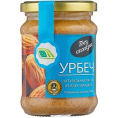 Биопродукты Урбеч натуральная паста из миндаля, 280 г
