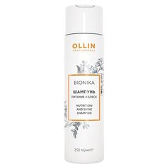 OLLIN Professional шампунь Bionika Nutrition And Shine Питание и блеск, 250 мл