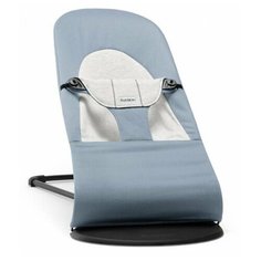 Шезлонг BabyBjorn Balance Soft (хлопок/джерси) blue/grey