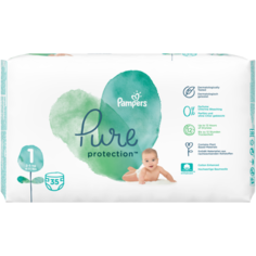 Pampers подгузники Pure Protection 1 (2-5 кг)