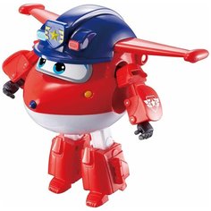 Трансформер Auldey SUPER WINGS Джетт (команда Полиции) красный/синий