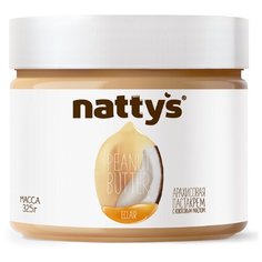 Nattys Паста арахисовая Eclair с кокосовым маслом и мёдом, 325 г