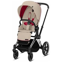 Прогулочная коляска Cybex Priam III Ferrari, silver grey/chrome/black, цвет шасси: серебристый