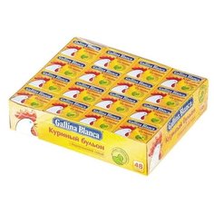 Gallina Blanca Бульон куриный с йодированной солью, 48 порц.