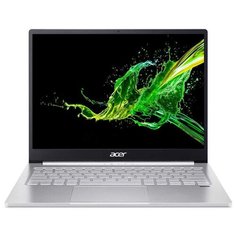Ноутбук Acer Swift 3 SF313-52G-71SN (Intel Core i7 1065G7 1300MHz/13.5"/2256x1504/16GB/1TB SSD/NVIDIA GeForce MX350 2GB/Linux) NX.HZQER.003, серебристый