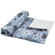 Плед Amarobaby Растем вместе 85х95 см котики