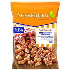Арахис Seeberger обжаренный в карамели с кунжутом, 150 г