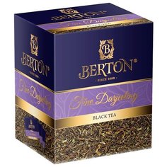 Чай черный Berton Fine Darjeeling, в пирамидках, 20 шт.