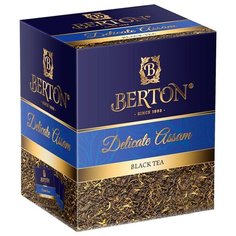 Чай черный Berton Delicate Assam, в пирамидках, 20 шт.