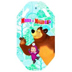 Ледянка 1 TOY Маша и Медведь (Т59045) голубой