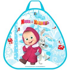 Ледянка 1 TOY Маша и Медведь (Т10661) голубой