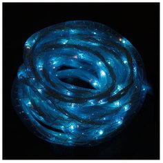 Гирлянда Волшебная страна Шнурок 500 см Rope-100-5, 100 ламп, синий