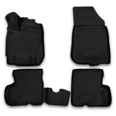 Комплект ковриков салона ELEMENT 3D3659210k для Nissan Terrano 4 шт. черный