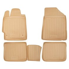 Комплект ковриков салона ELEMENT NLC.48.02.212k для Toyota Camry 4 шт. бежевый