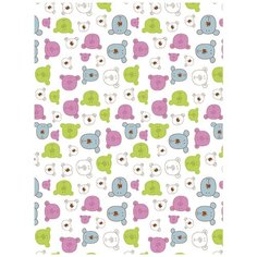 Плед Baby Nice Velsoft 75х100 см "Разноцветные мишки"