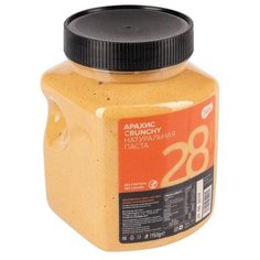 Tatis Арахисовая паста классическая 28 Crunchy, 1.15 кг