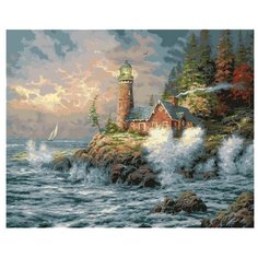 Белоснежка Картина по номерам "Бушующая стихия" 40х50 см (303-AB)