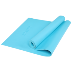 Коврик Starfit FM-103, 173х61х0.4 см голубой однотонный