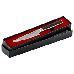 Нож универсальный GIPFEL Akita, лезвие 11 см, серебристый/коричневый