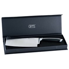 Нож-топорик GIPFEL 8471, лезвие 18 см, серебристый/черный