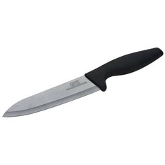 Нож универсальный GIPFEL 6715, лезвие 15 см, черный