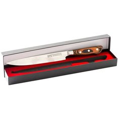 Нож для нарезки мяса или рыбы GIPFEL Kyoto, лезвие 20.3 см, серебристый/коричневый